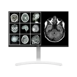 LG 27HJ712C-W 27" LED Monitor, Silver* Flat Monitors