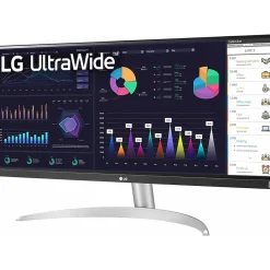 LG UltraWide 29" 100 Hz LCD Monitor, White/Silver Pearl (29BQ650-W)* Flat Monitors