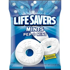 Gum & Mints<LifeSavers Life Savers Pep O Mint Candy, 6.25 oz. (NFG08503)