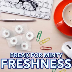 Gum & Mints<LifeSavers LIFE SAVERS Wint-O-Green Individually Wrapped Breath Mints, 2.5 lb. Stand-up Bag (LEFEWINT6)