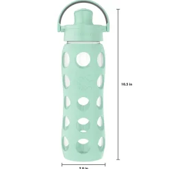 Water Bottles<Lifefactory Glass Water Bottle, 22 oz., Mint (LIFLG4321MMI4)