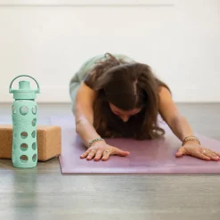 Water Bottles<Lifefactory Glass Water Bottle, 22 oz., Mint (LIFLG4321MMI4)