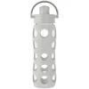 Water Bottles<Lifefactory Glass Water Bottle, 22 oz., Cool Gray (LIFLG4321MCG4)