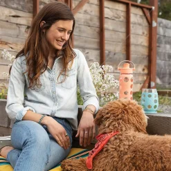 Water Bottles<Lifefactory Glass Water Bottle, 22 oz., Cantaloupe (LIFLG4321MCA4)