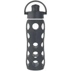 Water Bottles<Lifefactory Glass Water Bottle, 22 oz., Carbon (LIFLG4321MCN4)