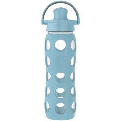 Water Bottles<Lifefactory Glass Water Bottle, 22 oz., Denim (LIFLG4321MDE4)