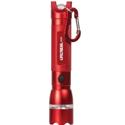 Flashlights & Lanterns<LifeGear Life+Gear 7" 300-Lumen Search Light 300 + Emergency Signaling, Red (AA35-60538-RED)