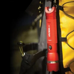 Flashlights & Lanterns<LifeGear Life+Gear 7" 300-Lumen Search Light 300 + Emergency Signaling, Red (AA35-60538-RED)