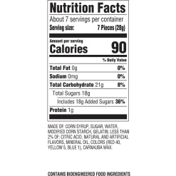 Gummy & Chewy Candy<LifeSavers 5 Flavors Gummies Candy, 7 oz. (08342)