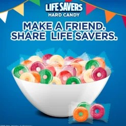 Hard Candy & Lollipops<LifeSavers 5 Flavors Hard Candy, 6.25 oz. (NFG885011)