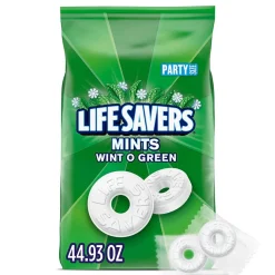 Gum & Mints<LifeSavers Wint-O-Green Wintergreen Mints, Party Size, 44.93 oz. (MMM29060)