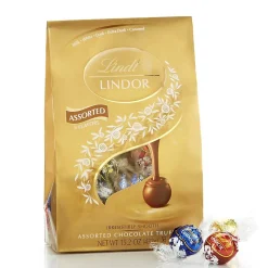 Chocolate<Lindt Lindor Truffle Assorted Assorted Chocolate Truffles, 15.2 oz. (301-01027)