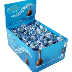 Chocolate<Lindt Lindor Truffles Sea Salt Milk Chocolate Truffles, (209-00387)