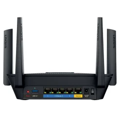Linksys AC2200 Tri Band MU-MIMO Gaming Router, Black (EA8300)* Wi-Fi Routers