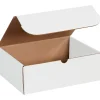 Unbranded Literature Mailers, 17 1/8" x 11 1/8" x 5", White, 50/Bundle (M17115)* Corrugated Mailers