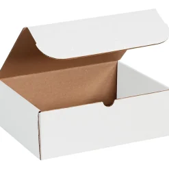 Unbranded Literature Mailers, 17 1/8" x 11 1/8" x 5", White, 50/Bundle (M17115)* Corrugated Mailers