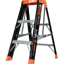 Ladders & Step Stools<Little Giant Ladders MicroBurst Fiberglass Step Ladder, 375 lb capacity (15703-001)