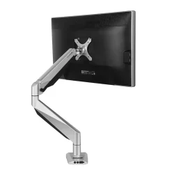 Loctek Adjustable Monitor Mount, Up to 27", Gray/Silver (D7A)* Ergonomic Monitor & Laptop Stands