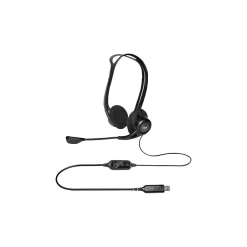 Logitech 960 Stereo Headset, Over-the-Head, Black (981-000836)* Headsets