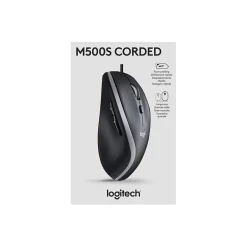 Logitech Advanced Ergonomic Ambidextrous Optical USB Mouse, Black (910-007476)* Ergonomic Mice