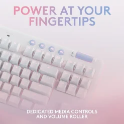 Logitech Aurora G713 Ergonomic Mechanical Gaming Keyboard, White Mist (920-010413)* Ergonomic Keyboards