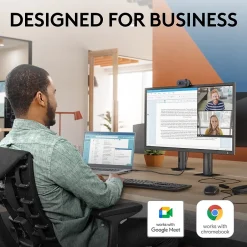 Logitech Brio 105 Full HD 1080p Webcam, 2 Megapixels, Black (960-001579)* Webcams