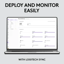 Logitech Brio 105 Full HD 1080p Webcam, 2 Megapixels, Black (960-001579)* Webcams
