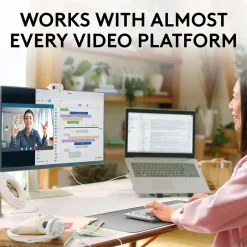 Logitech Brio 100 HD 1080p Webcam, 2 Megapixels, (960-001616)* Webcams