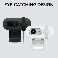 Logitech Brio 100 HD 1080p Webcam, 2 Megapixels, (960-001616)* Webcams