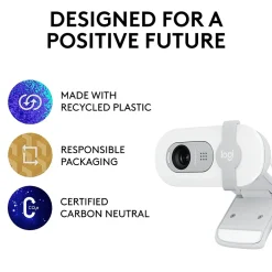 Logitech Brio 100 HD 1080p Webcam, 2 Megapixels, (960-001616)* Webcams