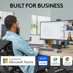 Logitech Brio 505 HD 1080p Webcam, 4 Megapixels, Graphite (960-001522)* Webcams