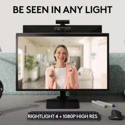 Logitech Brio 505 HD 1080p Webcam, 4 Megapixels, Graphite (960-001522)* Webcams