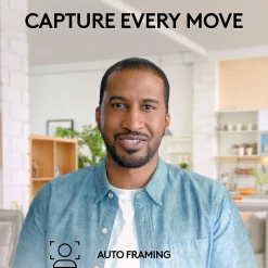 Logitech Brio 505 HD 1080p Webcam, 4 Megapixels, Graphite (960-001522)* Webcams