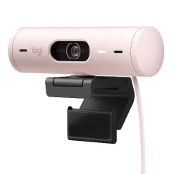 Logitech Brio 500 HD Webcam, 4 Megapixels, Rose (960-001432)* Webcams
