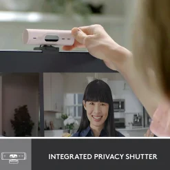 Logitech Brio 500 HD Webcam, 4 Megapixels, Rose (960-001432)* Webcams
