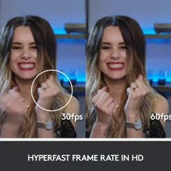 Logitech C922 Pro Stream Webcam 1080P Camera for HD Video Streaming, Black (960-001087)* Webcams