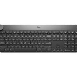 Logitech Craft Advanced with Creative Input Dial Wireless Keyboard, Gray (920-008484)* Keyboards
