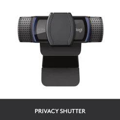 Logitech C920S Pro 1080p HD Webcam, Black (960-001257)* Webcams