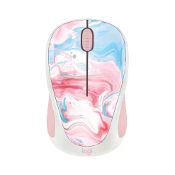 Logitech Design Limited Edition Cotton Candy Wireless Ambidextrous Optical Mouse (910-007055)* Ergonomic Mice