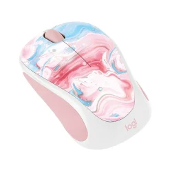 Logitech Design Limited Edition Cotton Candy Wireless Ambidextrous Optical Mouse (910-007055)* Ergonomic Mice