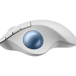 Logitech Ergo M575S Wireless Ergonomic Optical USB Mouse, Off-White/Blue (910-007028)* Ergonomic Mice