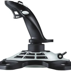Logitech Extreme 3D Pro Joystick with Precision Twist Rudder Control for PC/Mac, Cable Connectivity, Black (963290-0403)* Gaming Accessories