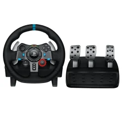 Logitech G G29 Driving Force 941-000110 Gaming Steering Wheel for PS3 & PS4, Cable, Black* Gaming Accessories