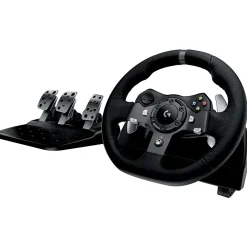 Logitech G G920 Driving Force 941-000121 Gaming Steering Wheel Xbox One & PC, Cable, Black* Gaming Accessories