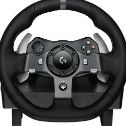 Logitech G G920 Driving Force 941-000121 Gaming Steering Wheel Xbox One & PC, Cable, Black* Gaming Accessories
