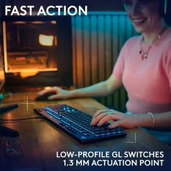 Logitech G G915 X Linear Gaming Mechanical Keyboard, Black (920-012950)* Keyboards