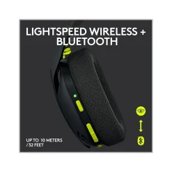 Logitech G435 LIGHTSPEED Bluetooth Over-the-Ear Gaming Headset, Black (981-001049)* Gaming Headsets