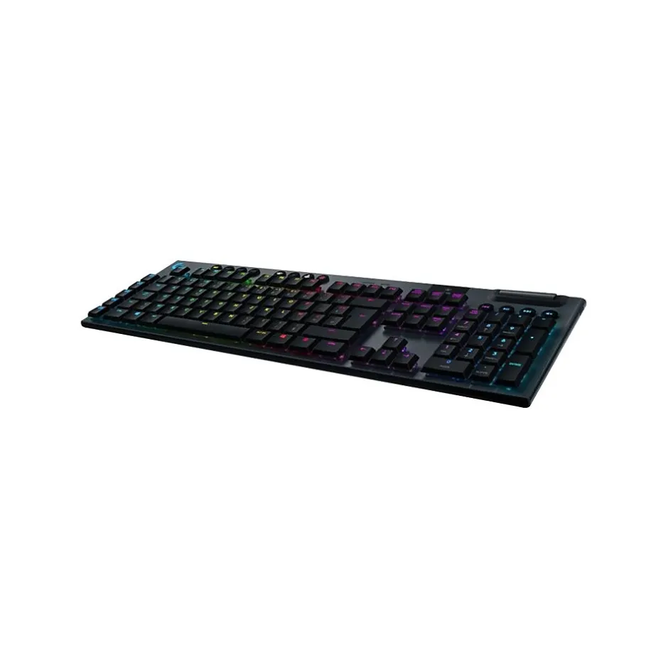 Logitech G915 LIGHTSPEED GL Clicky Wireless Gaming RGB Mechanical Keyboard, Black (920-009103)* Keyboards
