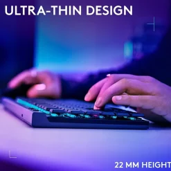 Logitech G515 LIGHTSPEED TKL Wireless Gaming Mechanical Keyboard, Black (920-012423)* Keyboards