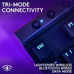 Logitech G515 LIGHTSPEED TKL Wireless Gaming Mechanical Keyboard, Black (920-012423)* Keyboards